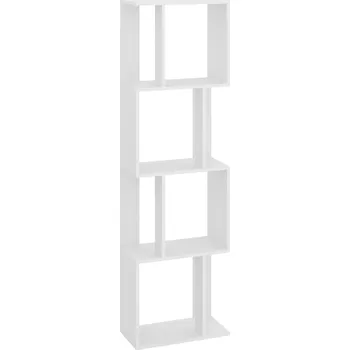 regál Slevadoma Policový regál POL-08 Barva: Bílá