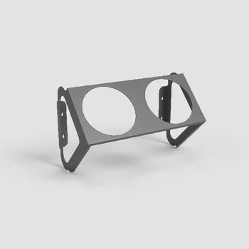 Květináč Podpěra pro květináč RECIFE, nástěnná, 70cm, kov, tm.šedá|ANTHRACITE|Artevasi