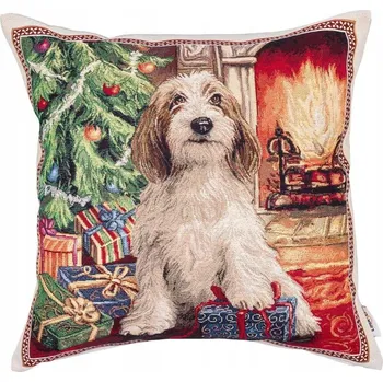 Polštář Povlak na polštář z gobelínové tkaniny (strojově tkaný) - KISS GALILEO -