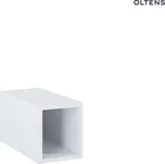 Oltens Vernal boční závěsná umyvadlová skříňka 20 cm, lesklá bílá 60020000