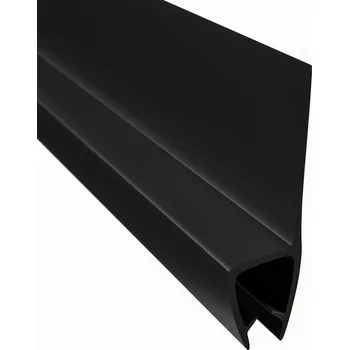 62CM ČERNÉ SILIKONOVÉ TĚSNĚNÍ PRO SPRCHOVÝ KOUT ZÁSTĚNU 4 5 6 MM