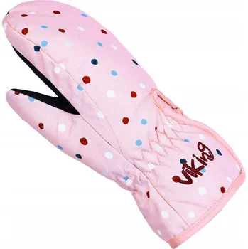 Rukavice Dětské zimní rukavice VIKING Minnis Kids vel. 2 Růžové