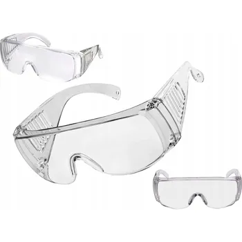 ochranné brýle OCHRANNÉ BRÝLE POLYKARBONÁTOVÉ BEZBARVÉ BOZP PROTIODPRYSKOVÉ Třída 1