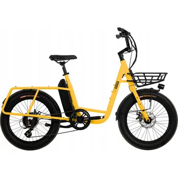Elektrokolo SUM E-Cargo UCO Steel Wave Bafang 374 Wh 20 palců RH 48 cm