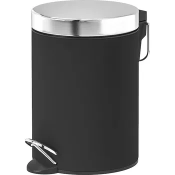 Odpadkový koš Koupelnový koš kovový Ikea 3l šedý