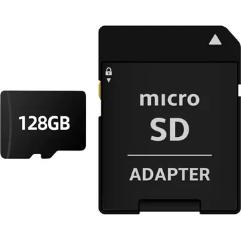Paměťová karta Paměťová karta SDXC 128 GB U3 V60 s adaptérem