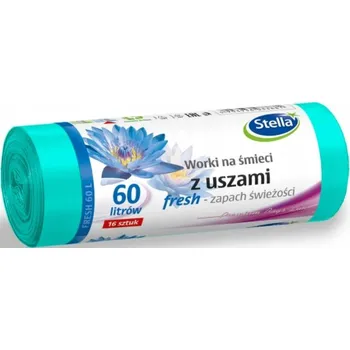 Pytle na odpadky Univerzální pytle na odpadky Stella 60l 16 ks