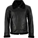 Pánská Kožená Zimní Bunda Black Sheep Impreso Brixton Černá Velikost: L