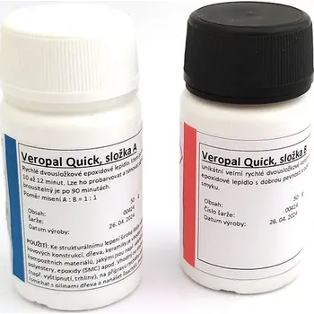 Průmyslové lepidlo Veropal QUICK rychlé epoxidové lepidlo 100g (Veropal QUICK rychlé epoxidové lepidlo 100g)
