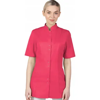 Dámské sako 38 DÁMSKÝ ZDRAVOTNICKÝ BLEJZR NA ZIP SE STOJAKEM KOSMETICKÝ PLÁŠŤ 141S