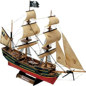 RC model lodě MINI MAMOLI Black Queen 1:135 kit