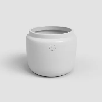 Květináč Květináč ASTREA, 20cm, keramika, bílá|WHITE|Artevasi