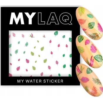 samolepka MYLAQ Samolepky MY COLOURFUL LEAF STICKER