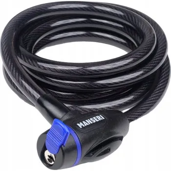 Zámek na kolo Zámek na kolo lankový Manseri SL-533-2 12x1800