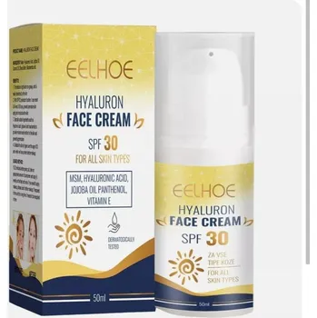 Přípravek na opalování Hyaluronový krém na opalování SPF 30 Eelhoe