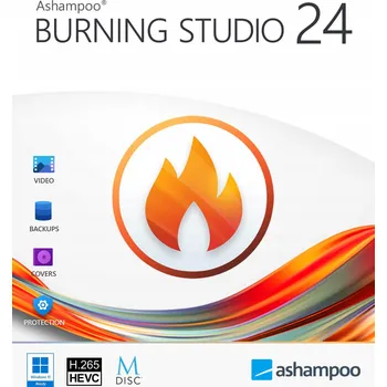 Software Ashampoo Burning Studio 24 – vypalování CD a DVD