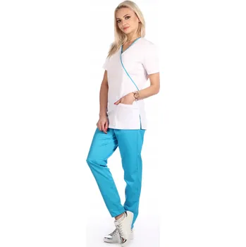 Zdravotnický oděv Lékařský komplet XXL bílý