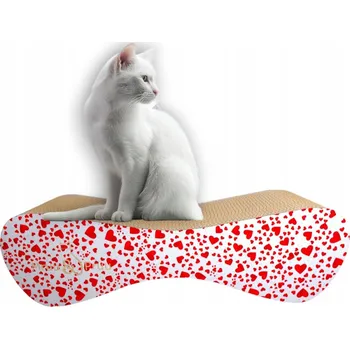 Nízké škrabadlo, pelíšek, škrabací podložky Mruu&Pruu do 60 cm