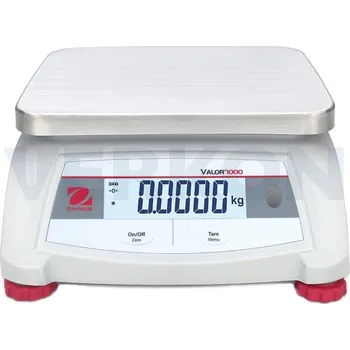 Průmyslová váha Váhy potravinářské Ohaus Valor 1000, řada V12P, Typ: V12P30, Skutečný dílek [g]: 5, Váživost [kg]: 30