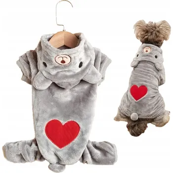 Obleček pro psa Vesta Korbi šedá XL