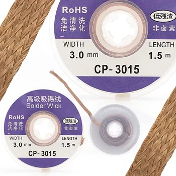 Lepicí páska Odsávací knot na cín Techrebal F0B6-32987 3 mm x 1,5 m