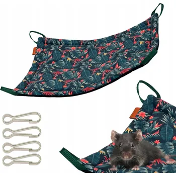 HAMAK pro Hlodavce Morče Krysa Činčila Osmák degu 30x40cm ZELENÝ