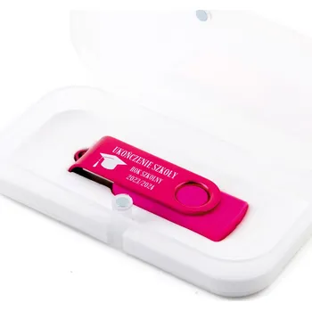 USB flash disk Flash disk MemoRabbit TWISTER+BOX 16 GB USB 2.0 GRAVÍROVÁNÍ - UKONČENÍ ROKU 16 GB USB 2.0 vícebarevný