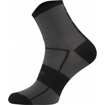 Sportovní Ponožky Todo Eco Champion Repetita z recyklovaného materiálu, velikost 47-50, grafitová barva