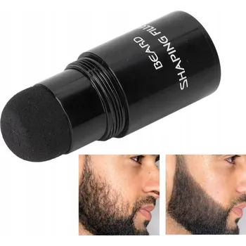 Péče o vousy Hustý pudr na vousy, pudr pro úpravu a líčení vousů