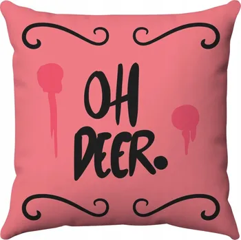 Polštář Polštář s motivem filmu, knihy, komiksu, hudby Hazbin Hotel 40 x 40 cm