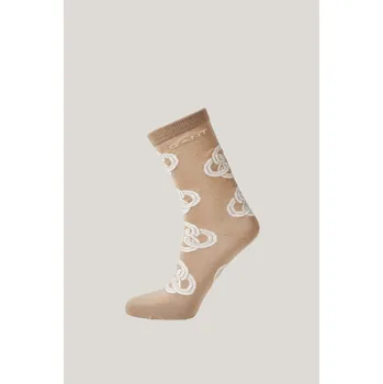 Dámské oblečení PONOŽKY GANT MONOGRAM SOCKS DRY SAND