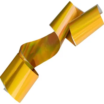 Nailee Fólie na nehty 100 cm zrcadlová chrom holo v dóze č.2 zlatá