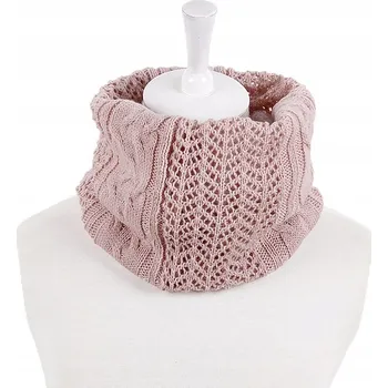 Nákrčník Jemně růžový šátek NÁKRČNÍK pudrová růžová šátek