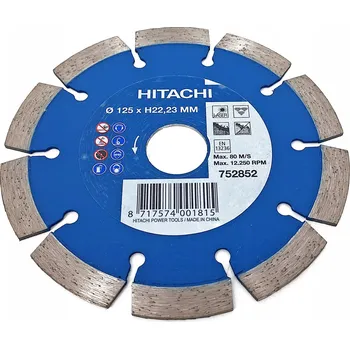 Řezný kotouč Řezací kotouč Hitachi 752852 diamantový 125 mm