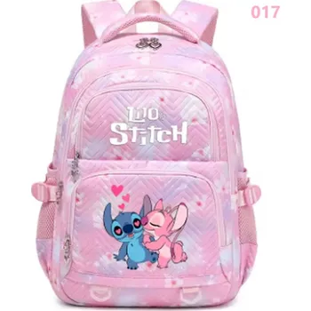 Dětský batoh Lilo & Stitch Kvalitní školní batoh "Lilo & Stitch" - růžový s různými motivy Motiv: 017