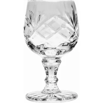 Sklenice Křišťálové sklenice na vodku 40ml Ananas, sada 6 kusů