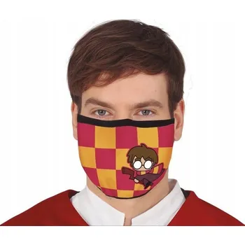 rouška Bavlněná rouška červená 1 ks