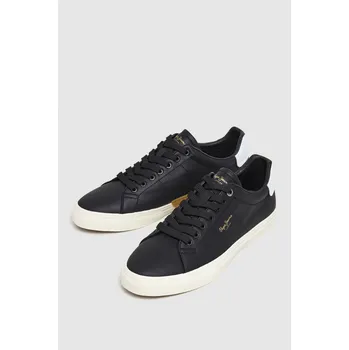 Pánské tenisky Pepe Jeans Pánské boty KENTON FRESH M Barva: černá, Velikost: 40