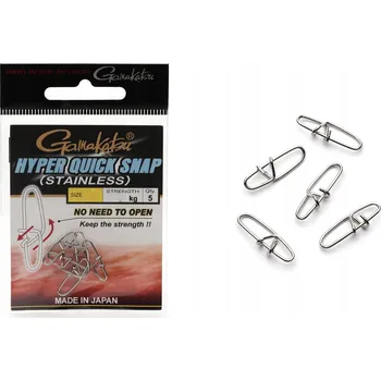 Obratlík s karabinkou Gamakatsu HYPER QUICK