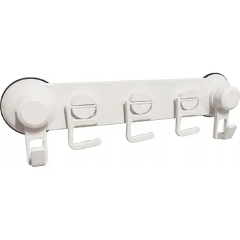 Věšák 5x HÁČKY VĚŠÁKY S PŘÍSAVKOU DO 5 kg AKMA