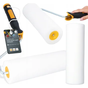 Malířský váleček Váleček malířský pěnový 25 cm pro malování barvou, lakem, na stěny, houbový, RÁČ H0