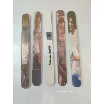 LEŠTIČKA PILNÍK NA NEHTY TIPSŮ OBRÁZEK KPL 5ks