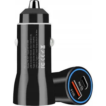 Nabíječka automobilová, USB 3.1 typ C 3000 mA