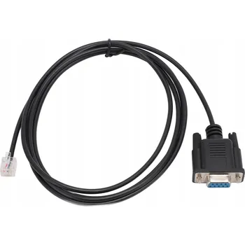 Kabel sériové konzole DB9 RS232 na RJ11 6P4C
