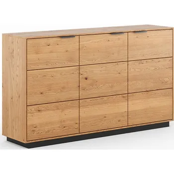 Komoda Massivo.cz Komoda Tinnaro 3D - Natural, dub, masiv