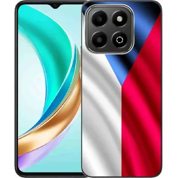 Vlajka Gelový kryt mmCase na Honor X6b - česká vlajka