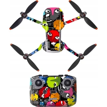 Dron Voděodolná Nálepka Fólie pro DJI MINI 2 Monsters