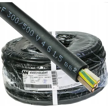 elektrický kabel Kabel dílenský gumový silový OW 4x1,5 50m