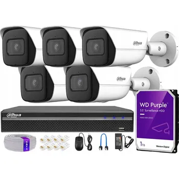 IP kamera Sada pro monitoring Dahua 4K PoE kamery, detekce, analýza, NVR 8 kanálů