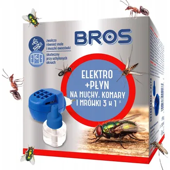 Přípravek proti hmyzu Elektryczne Urządzenie Owadobójcze Na Komary Mouchy Mravenci Tekutina 20 dní 30 ml